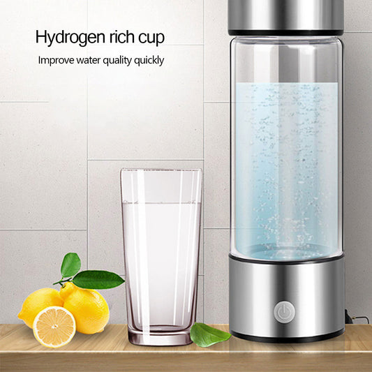 electric hydrogen water generator bottle