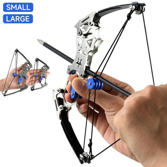 Mini Bow and Arrow Set for Kids (Stainless Steel Archery Toy)